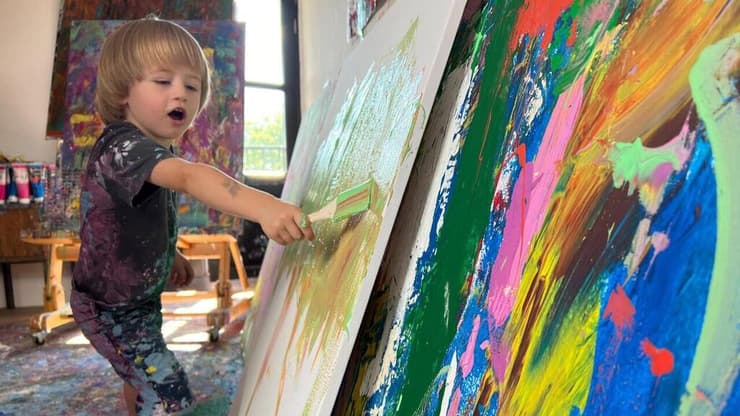 לורן שוורץ. דיוקן האמן כאיש צעיר