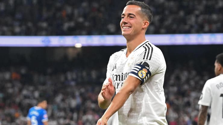 שחקן ריאל מדריד לוקאס ואסקס (JAVIER SORIANO / AFP) שחקן ריאל מדריד לוקאס ואסקס