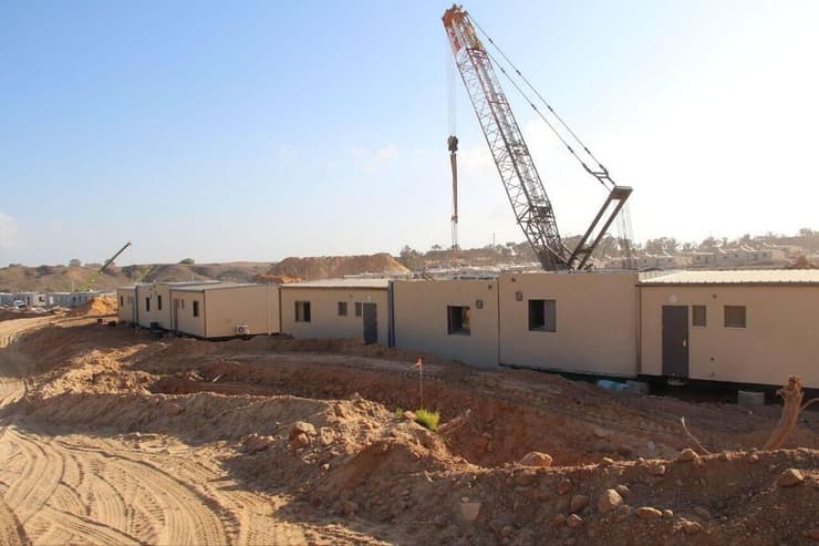 "צריכים ודאות". השכונה החדשה שהוקמה בקיבוץ רוחמה עבור מפוני כפר עזה. ארכיון (צילום: יואב לוין) השכונה החדשה ברוחמה עבור חברי קיבוץ כפר עזה