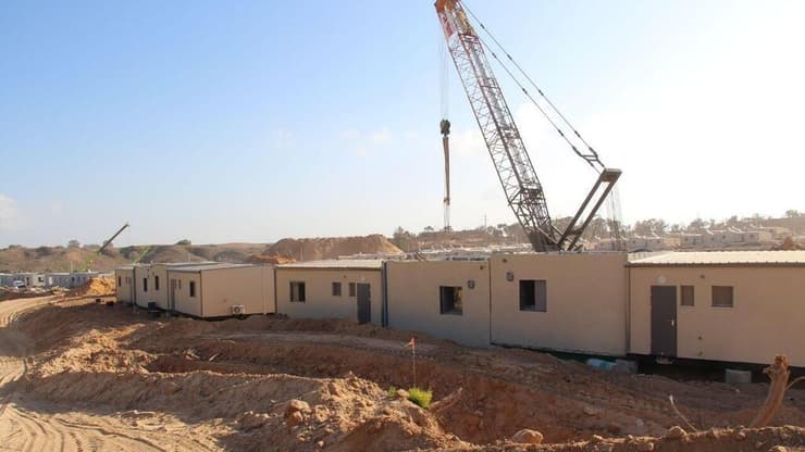 השכונה החדשה ברוחמה עבור חברי קיבוץ כפר עזה
