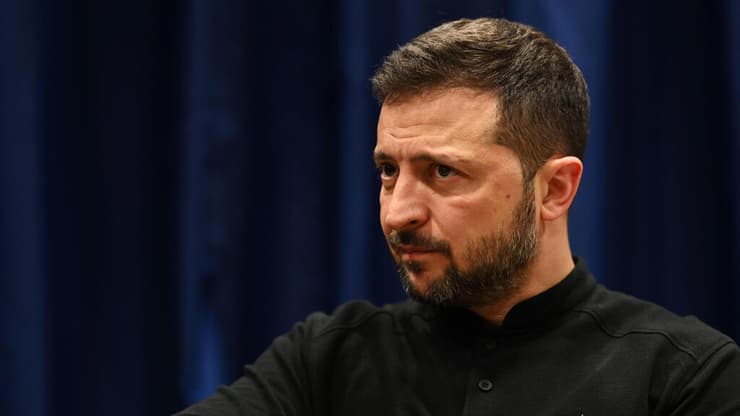 נשיא אוקראינה וולודימיר זלנסקי 