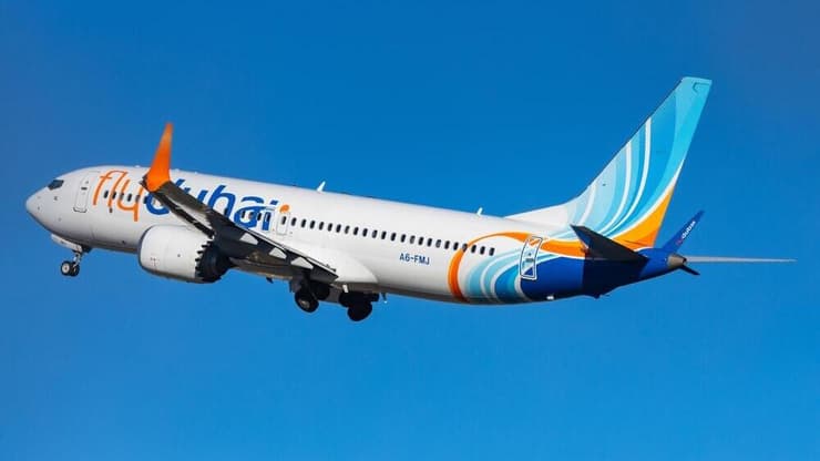 מטוס של חברת פליי דובאי