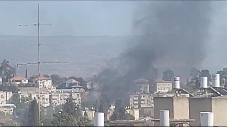 פגיעה ישירה בקריית שמונה