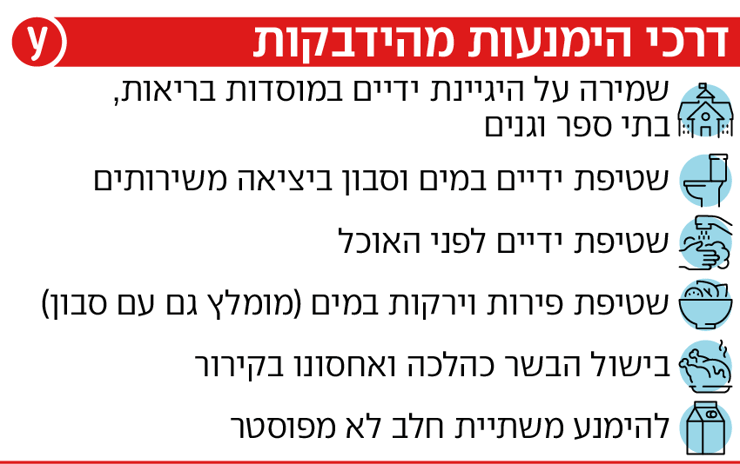 דרכי הימנעות מהדיבקות באי-קולי דרכי הימנעות מהדיבקות באי-קולי