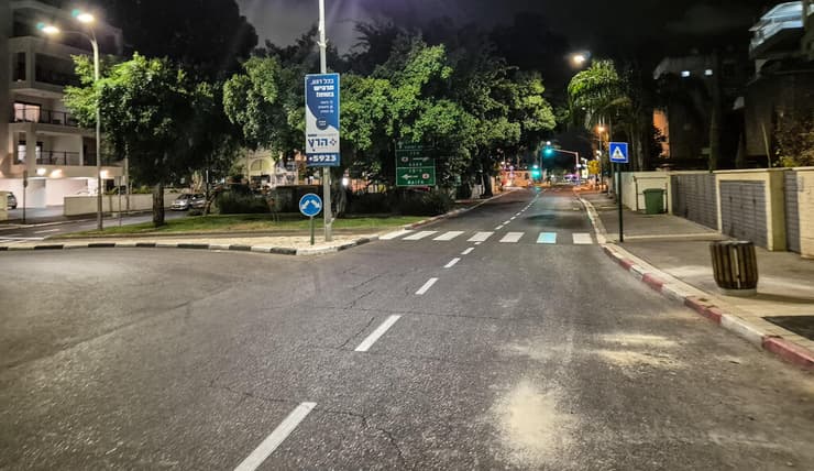 כבישים ריקים ביום הכיפורים בחיפה. דמיינו מה היה קורה אילו הייתה חקיקה בנושא (צילום: גיל נחושתן) יום הכיפורים בחיפה