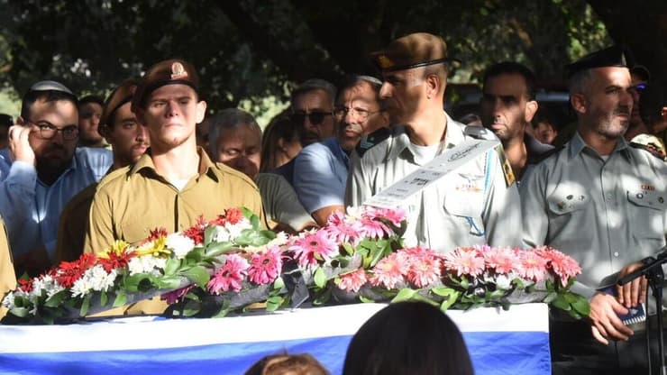 הלווייתו של סמל אמיתי אלון ז"ל