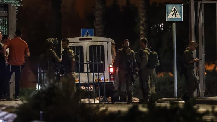 פינוי בסיס בא"ח גולני לאחר פגיעת הכטב"מ
