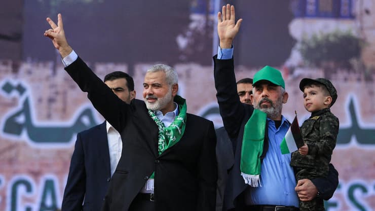 יחיא סינוואר ואסמאעיל הנייה