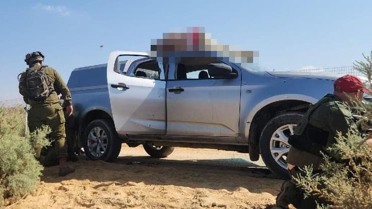 זירת הפיגוע בנאות הכיכר