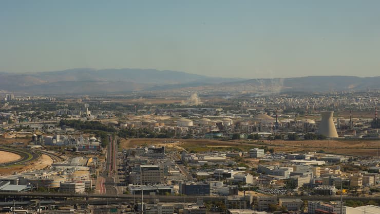 תיעוד מיירוטים בחיפה באוקטובר (צילום: איציק גולדשטיין) תיעוד מהיירוטים בחיפה