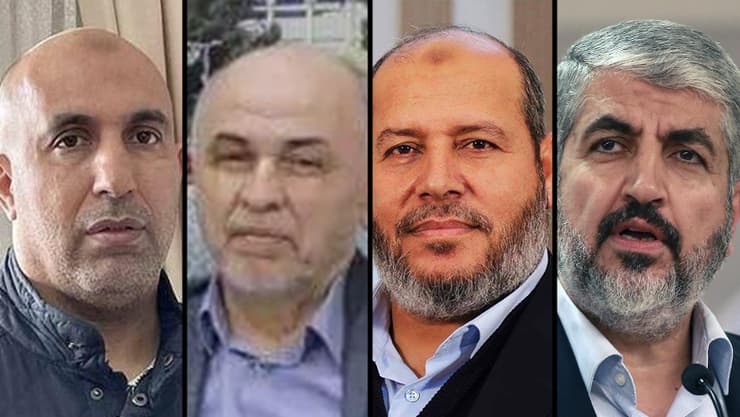 חאלד משעל, חליל אל-חיה, זאהר ג'בארין, מוחמד דרוויש