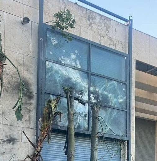 פגיעת הכטב"מ בבית נתניהו בקיסריה