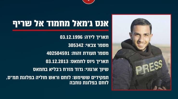 צה״ל חושף: מסמכים של חמאס וגא"פ מאשרים כי שישה עיתונאים פעילים בערוץ אלג'זירה הם מחבלים בארגוני הטרור חמאס וגא״פ