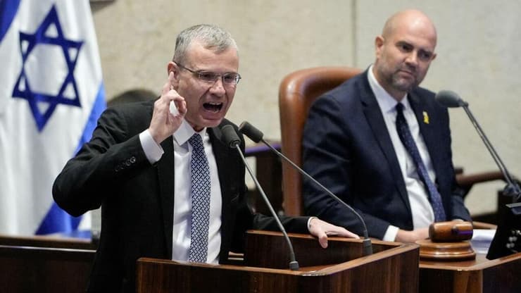 לוין במליאה. השתלחויות בייעוץ, לצד קידום חוקי המהפכה במרץ (צילום: שלו שלום) מליאת הכנסת