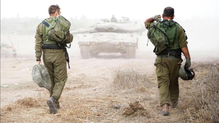 חיילי מילואים בעוטף