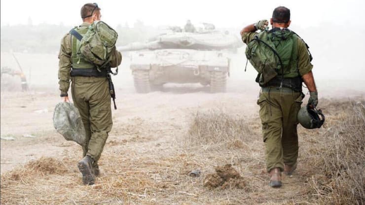 חיילי מילואים בעוטף