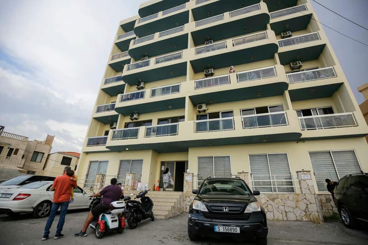 הבניין בבתרון שבצפון לבנון בו נטען כי פשט כוח של ישראל ולכד פעיל חיזבאללה