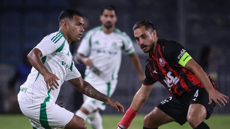 בינתיים הוא מאכזב. נהואל (צילום: עוז מועלם) הפועל חיפה מכבי חיפה