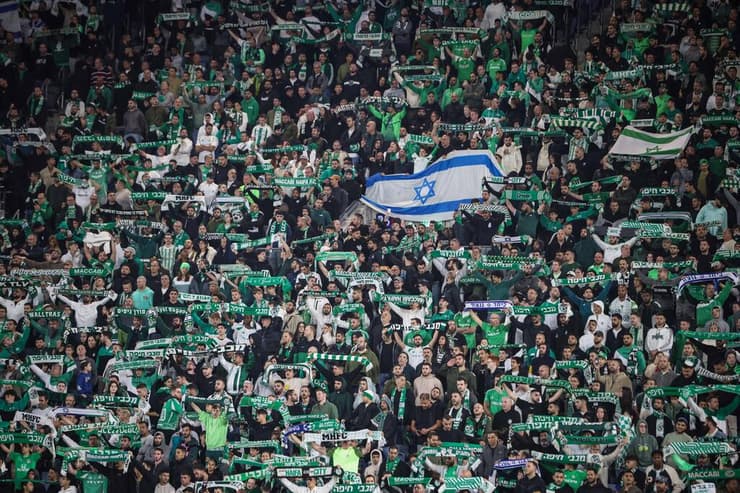 יגיעו למשחק בטדי? אוהדי מכבי חיפה (צילום: עוז מועלם) הפועל חיפה מכבי חיפה