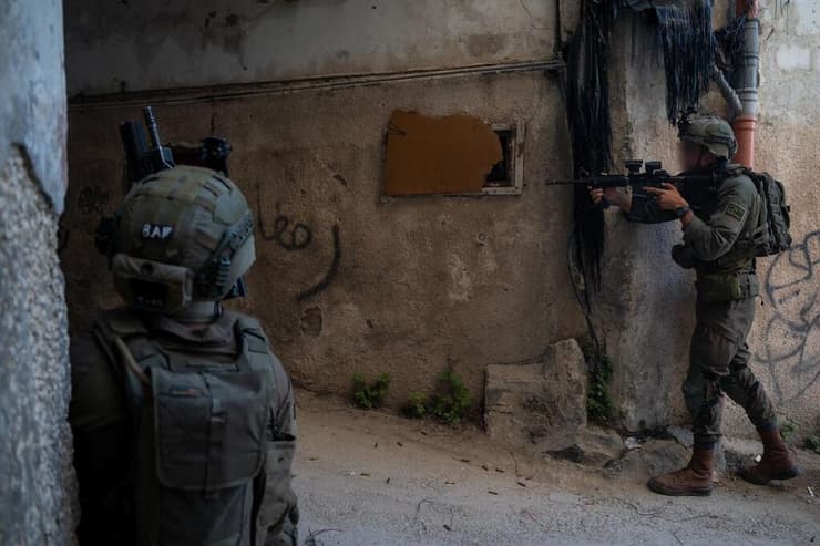 לוחמי סיירת חרוב במבצע בג'נין בחטיבת מנשה (צילום: דובר צה"ל) לוחמי סיירת חרוב במבצע בג'נין בחטיבת מנשה