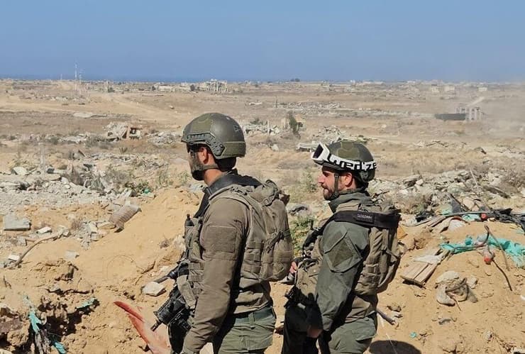 לוחמי מילואים בנצרים, רצועת עזה