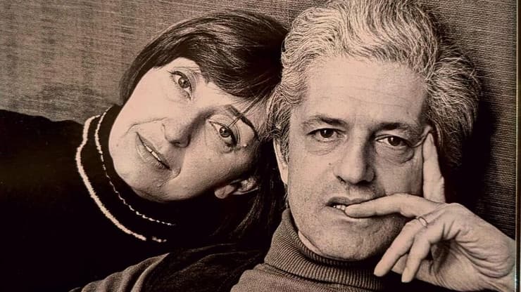 ליא קניג עם בעלה צבי שטולפר ז"ל