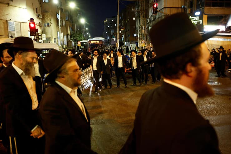 מחאה בבני ברק