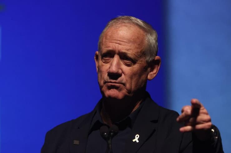 "הוא ראש המפלגה. אני שותף שלו". בני גנץ (צילום: מוטי קמחי) ח"כ בני גנץ, יושב ראש המחנה הממלכתי בועידת משפחות המילואים הראשונה בישראל