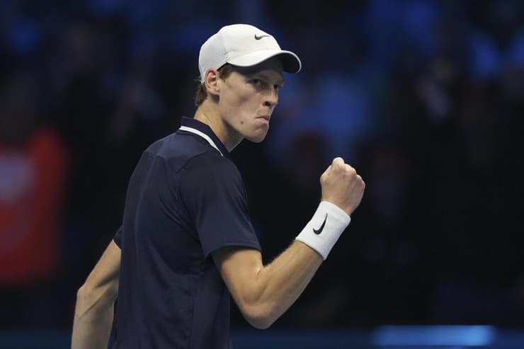 הטניסאי האיטלקי יאניק סינר