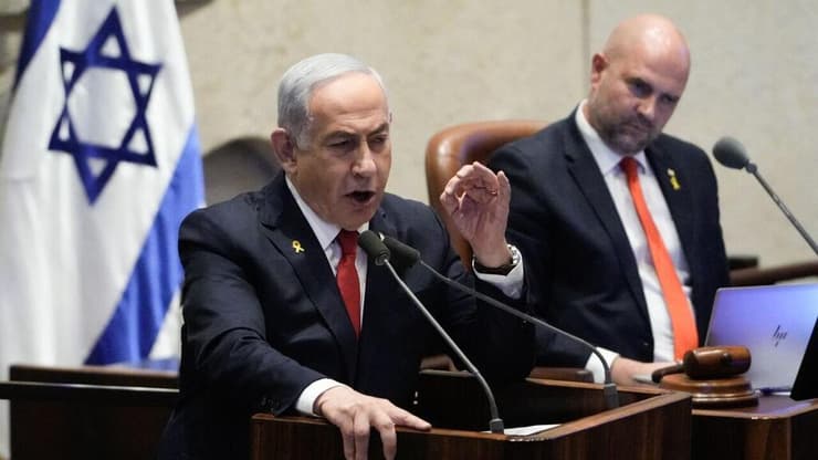 נאום נתניהו במליאת הכנסת