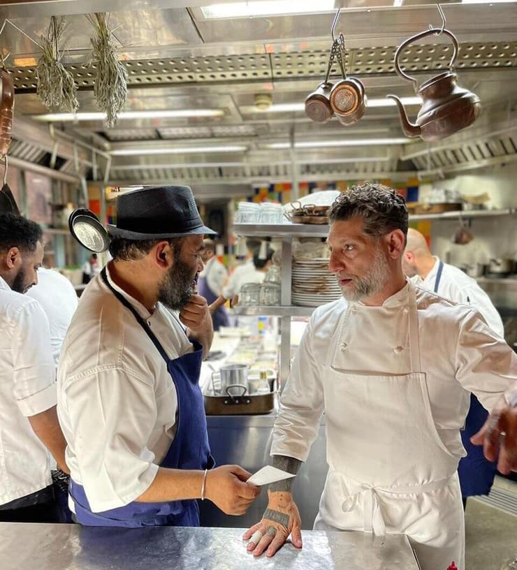 אסף גרניט ואורי נבון (צילום: קבוצת מחניודה) אסף גרניט ואורי נבון