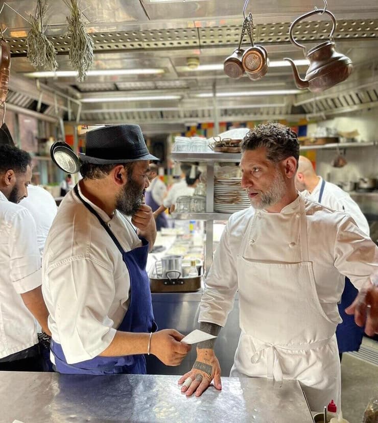 "כל ערב זה קראטה". אסף גרניט ואורי נבון (צילום: קבוצת מחניודה) אסף גרניט ואורי נבון