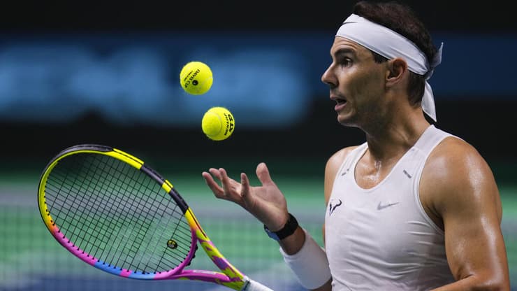 מתכונן לפעם האחרונה. רפאל נדאל (צילום: AP Photo/Manu Fernandez) רפאל נדאל