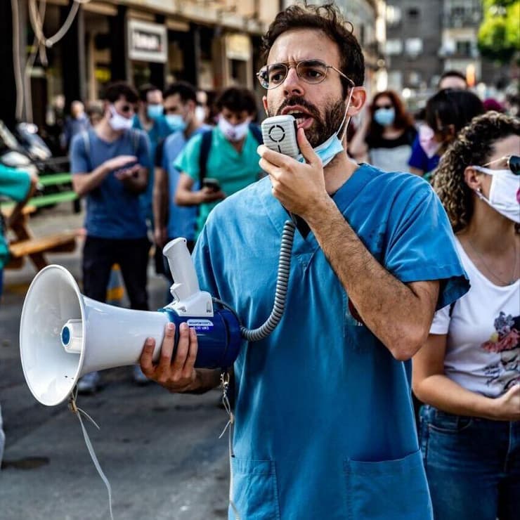 ערן דותן יו"ר ארגון המתמחים מרשם