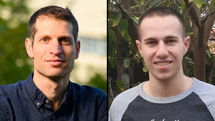 אופיר בן שוהם, ד"ר נדב רפופורט (צילום: אלבום פרטי, דני מכליס, אוניברסיטת בן-גוריון בנגב) אופיר בן שוהם, ד"ר נדב רפופורט