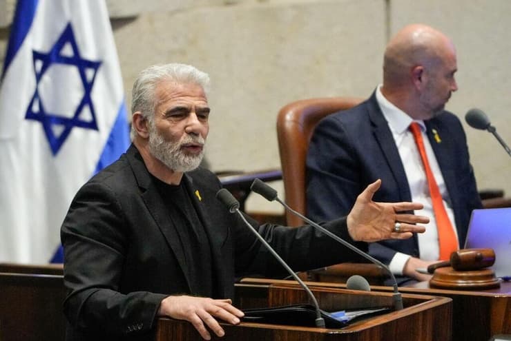 נאום יאיר לפיד במליאת הכנסת