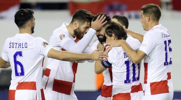 שחקני קוראטיה חוגגים (רויטרס) שחקני קוראטיה חוגגים