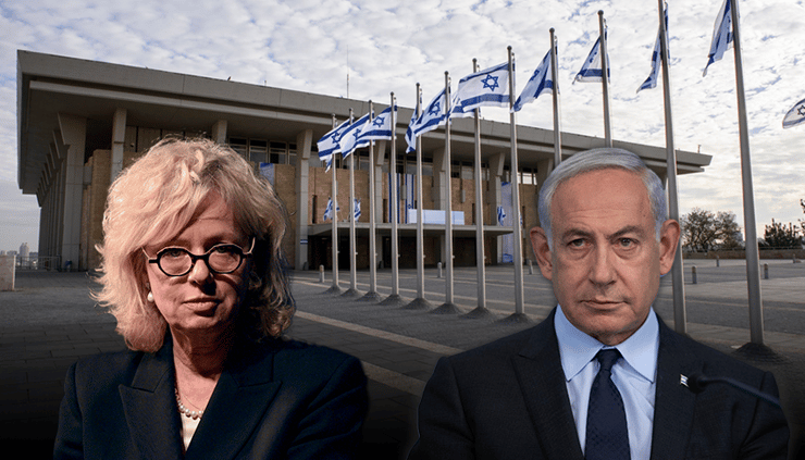  נתניהו ,גלי בהרב מיארה היועצת המשפטית לממשלה , משכן הכנסת כנסת ישראל