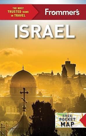 כריכת מדריך הטיולים לישראל של ארתור פרומר כריכת מדריך הטיולים לישראל של ארתור פרומר