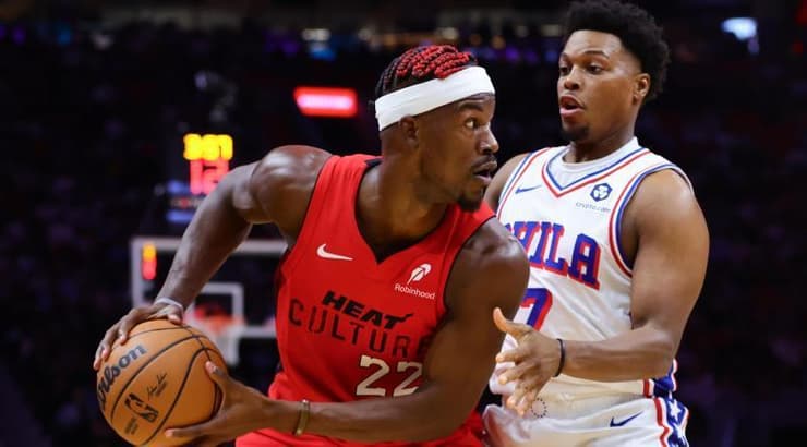 ג'ימי באטלר. חזר היטב מהפציעה (רויטרס) ג'ימי באטלר. חזר היטב מהפציעה