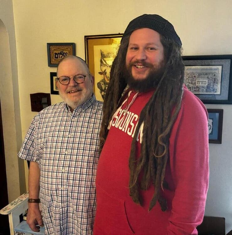 הרב מהלר ובנו זכריה
