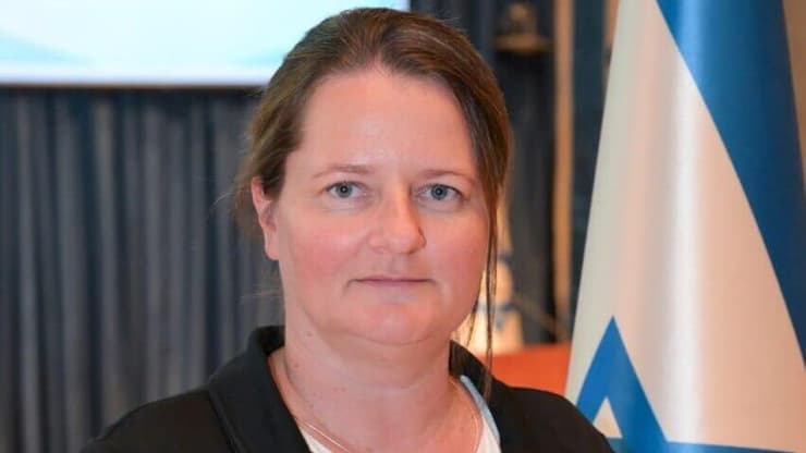 אולגה יפרח בקורס הצוערים של משרד החוץ 2024