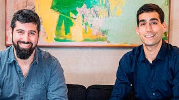 חברת Cyera. מימין: תמר בן אילן מייסד-שותף ו-CTO, יותם שגב מייסד-שותף ו-CEO (צילום: מנש כהן) חברת Cyera 20.11.24