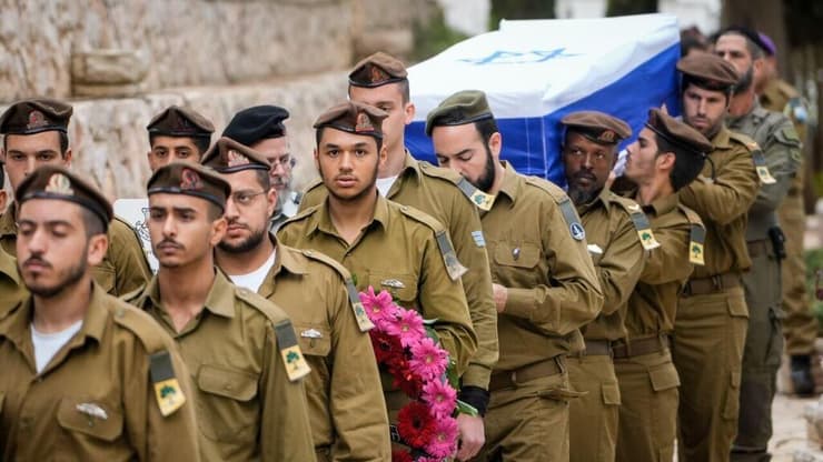 הלווייתו של רס"ל במיל' עמר משה גאלדור ז"ל בבית העלמין הצבאי בהר הרצל