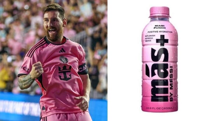 מסי ומשקה האנרגיה שלו