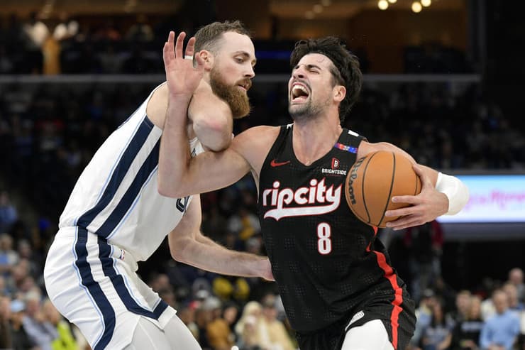 הפסד נוסף לפורטלנד. אבדיה (צילום: AP Photo/Brandon Dill) אבדיה