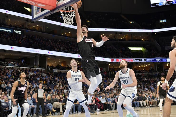 אבדיה בדרך לעוד שתי נקודות, הלילה מול ממפיס (צילום: AP Photo/Brandon Dill) אבדיה