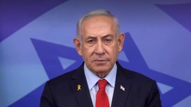 נתניהו. "הוא בכלל לא הציג לשרים את ההסכם" (צילום: איתי בית-און, לע"מ) ראש הממשלה בנימין נתניהו בהצהרה לתקשורת