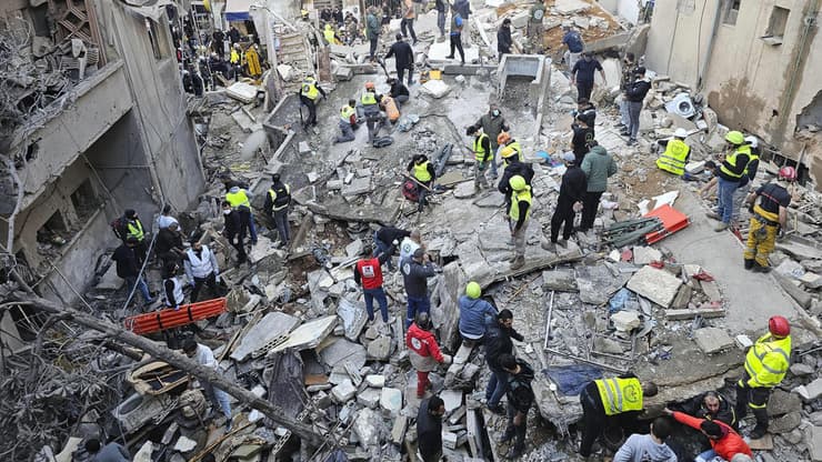 חגורת אש בביירות