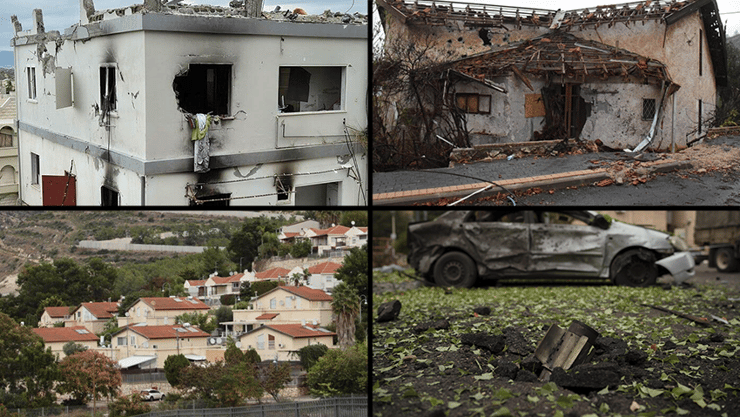 ההרס בצפון, אחרי 15 חודשי מלחמה